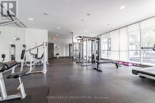 2501 - 4070 Confederation Parkway, Mississauga, ON - Indoor Photo Showing Gym Room