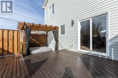 2 Thistlevale Drive, Moncton, NB - Outdoor With Deck Patio Veranda With Exterior