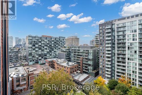 1108 - 501 Adelaide Street W, Toronto, ON - Outdoor With Balcony With Facade