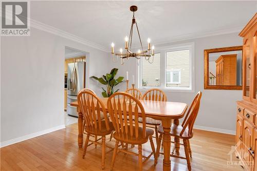 1505 Forest Valley Drive, Ottawa, ON - Indoor Photo Showing Dining Room