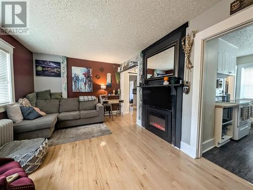 35 East Valley Road, Corner Brook, NL - Indoor Photo Showing Living Room With Fireplace