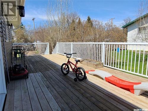 46 Newcombe Street, Manor, SK - Outdoor With Deck Patio Veranda With Exterior