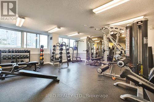 806 - 3700 Kaneff Crescent, Mississauga, ON - Indoor Photo Showing Gym Room