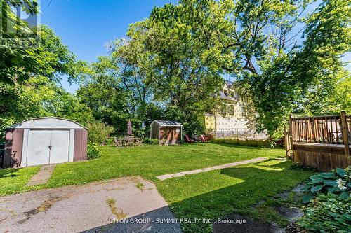 12 Ontario Street W, Mississauga, ON - Outdoor With Backyard