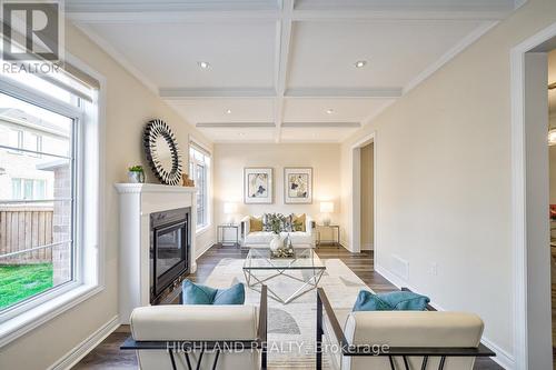 213 Camellia Crescent, Oakville, ON - Indoor Photo Showing Living Room With Fireplace