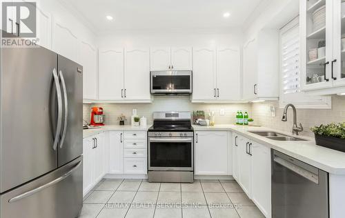 447 Harkin Place, Milton, ON - Indoor Photo Showing Kitchen With Stainless Steel Kitchen With Double Sink With Upgraded Kitchen