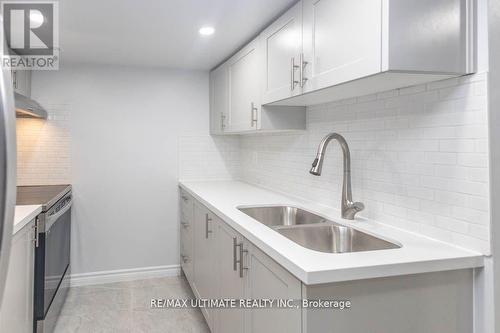 Bsmt - 404 Dovedale Drive, Whitby, ON - Indoor Photo Showing Kitchen With Double Sink