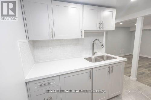 Bsmt - 404 Dovedale Drive, Whitby, ON - Indoor Photo Showing Kitchen With Double Sink