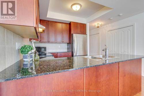 206 - 10 Ashton Road, Newmarket, ON - Indoor Photo Showing Kitchen With Double Sink