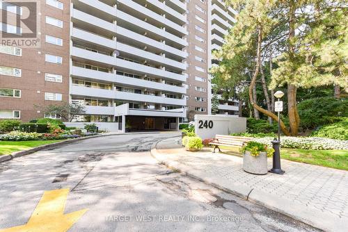 1304 - 240 Scarlett Road, Toronto, ON - Outdoor With Balcony With Facade