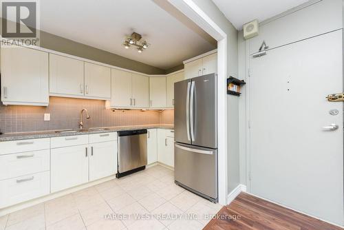 1304 - 240 Scarlett Road, Toronto, ON - Indoor Photo Showing Kitchen With Stainless Steel Kitchen