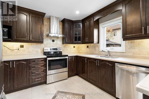 163 Moffatt Avenue, Brampton, ON - Indoor Photo Showing Kitchen