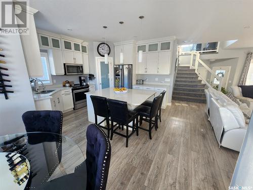 5205 Canuck Crescent, Regina, SK - Indoor Photo Showing Kitchen With Upgraded Kitchen