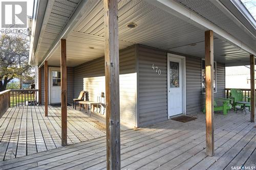 470 Charles Street, Asquith, SK - Outdoor With Deck Patio Veranda With Exterior