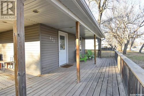 470 Charles Street, Asquith, SK - Outdoor With Deck Patio Veranda With Exterior