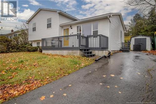 58 Honeysuckle Drive, Saint John, NB - Outdoor With Deck Patio Veranda