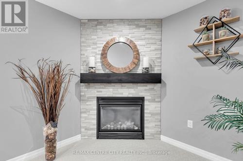 46 Timberwalk Trail, Middlesex Centre (Ilderton), ON - Indoor Photo Showing Living Room With Fireplace