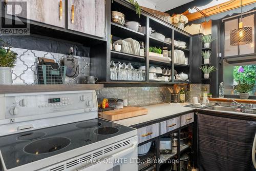 84 Robinson Street, Greater Napanee, ON - Indoor Photo Showing Kitchen With Double Sink