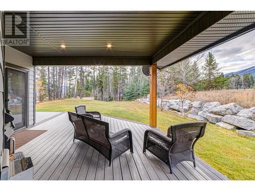 2202 Black Hawk Drive, Sparwood, BC - Outdoor With Deck Patio Veranda With Exterior