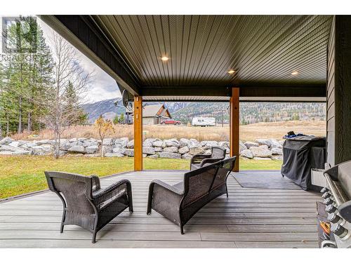 2202 Black Hawk Drive, Sparwood, BC - Outdoor With Deck Patio Veranda With Exterior