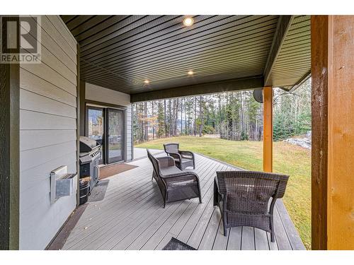 2202 Black Hawk Drive, Sparwood, BC - Outdoor With Deck Patio Veranda With Exterior