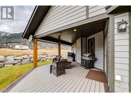 2202 Black Hawk Drive, Sparwood, BC - Outdoor With Deck Patio Veranda With Exterior