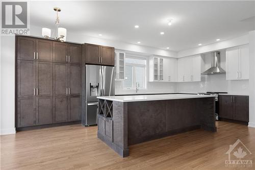 2012 Acoustic Way, Ottawa, ON - Indoor Photo Showing Kitchen With Upgraded Kitchen