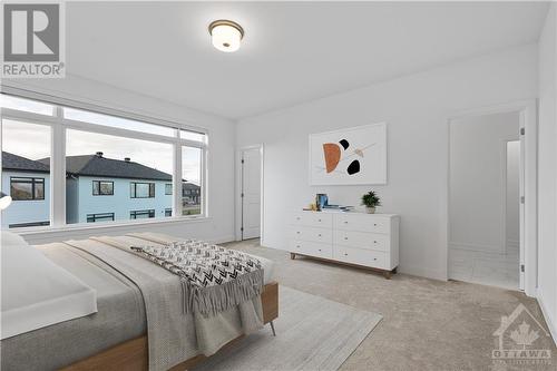 Virtual Staging-Primary Room - 2012 Acoustic Way, Ottawa, ON - Indoor Photo Showing Bedroom