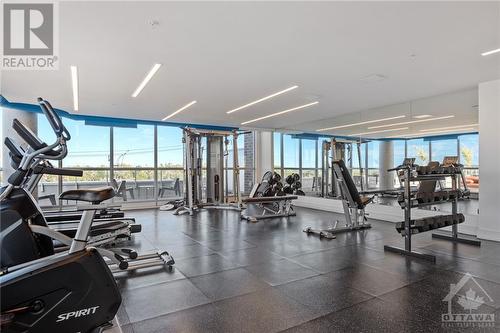 929 Richmond Road Unit#1804, Ottawa, ON - Indoor Photo Showing Gym Room