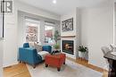 45 Lorne Avenue, Ottawa, ON  - Indoor Photo Showing Living Room With Fireplace 