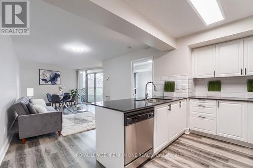 206 - 509 Beecroft Road, Toronto, ON - Indoor Photo Showing Kitchen With Upgraded Kitchen