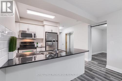 206 - 509 Beecroft Road, Toronto, ON - Indoor Photo Showing Kitchen With Double Sink