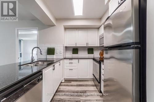 206 - 509 Beecroft Road, Toronto, ON - Indoor Photo Showing Kitchen With Stainless Steel Kitchen With Double Sink With Upgraded Kitchen