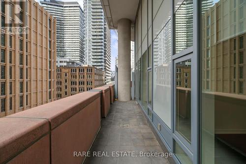 621 - 21 Widmer Street, Toronto, ON - Outdoor With Balcony