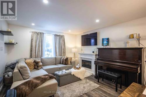 707 Annland Street, Pickering, ON - Indoor Photo Showing Living Room With Fireplace