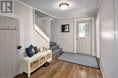 Foyer - facing front of house - 54 Mark Street W, Markdale, ON - Indoor Photo Showing Other Room