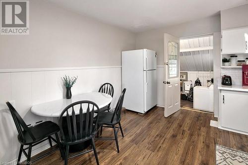 Kitchen opens to Mud Room/Laundry - 54 Mark Street W, Markdale, ON - Indoor