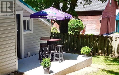 A great spot to unwind - 54 Mark Street W, Markdale, ON - Outdoor With Exterior