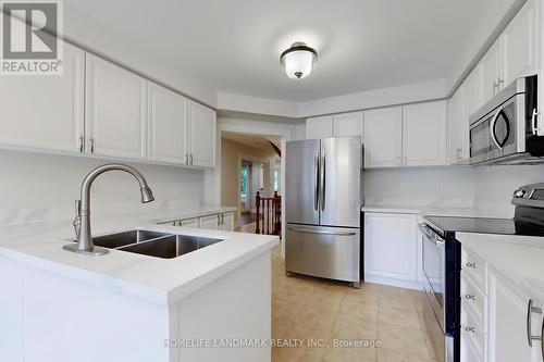 51 Kerrison Drive W, Ajax, ON - Indoor Photo Showing Kitchen With Double Sink