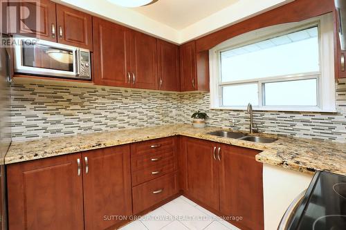 53 Lynnford Drive, Toronto, ON - Indoor Photo Showing Kitchen With Double Sink