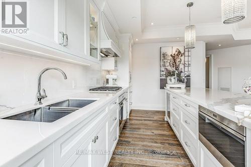 702 - 4 The Kingsway, Toronto, ON - Indoor Photo Showing Kitchen With Double Sink With Upgraded Kitchen