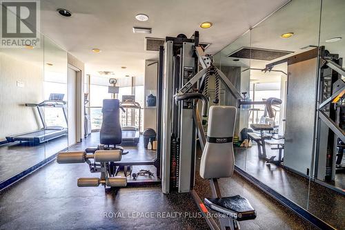 211 - 45 Kingsbridge Garden Circle, Mississauga, ON - Indoor Photo Showing Gym Room