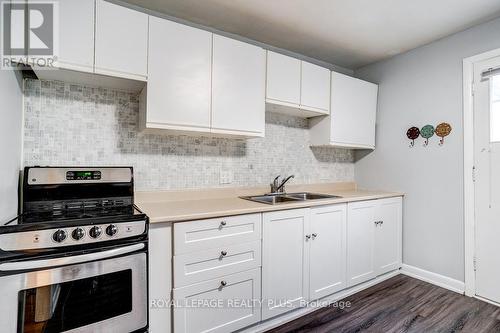 2 - 2432 First Street, Burlington, ON - Indoor Photo Showing Kitchen With Double Sink