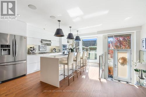 152 Stanley Avenue, Toronto, ON - Indoor Photo Showing Kitchen With Upgraded Kitchen