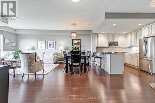 1202 - 551 Maple Avenue, Burlington, ON - Indoor Photo Showing Kitchen With Stainless Steel Kitchen With Upgraded Kitchen