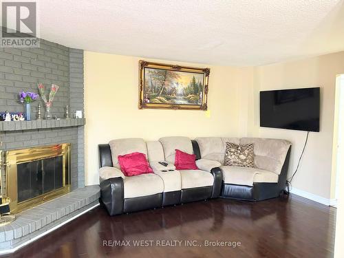 62 Kay Drive, Toronto, ON - Indoor Photo Showing Living Room With Fireplace