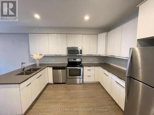 856 West Village Square, London, ON - Indoor Photo Showing Kitchen With Double Sink