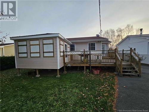 563 Fleet Crescent, Bathurst, NB - Outdoor With Deck Patio Veranda