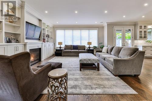 2361 Hixon Street, Oakville, ON - Indoor Photo Showing Living Room With Fireplace