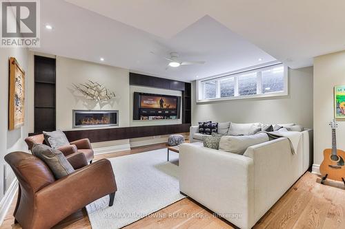 2361 Hixon Street, Oakville, ON - Indoor Photo Showing Living Room With Fireplace